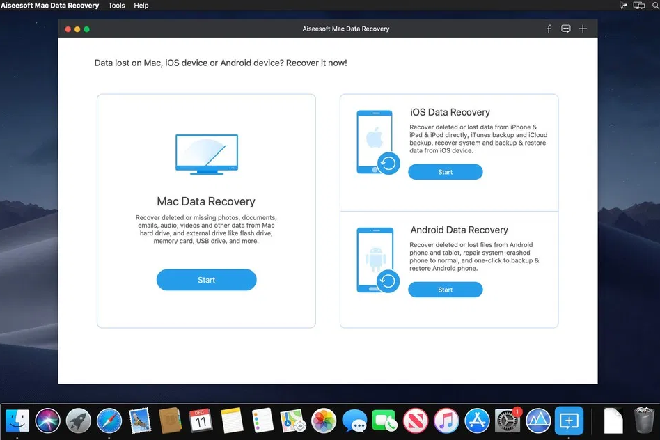 aiseesoft mac data recovery 1