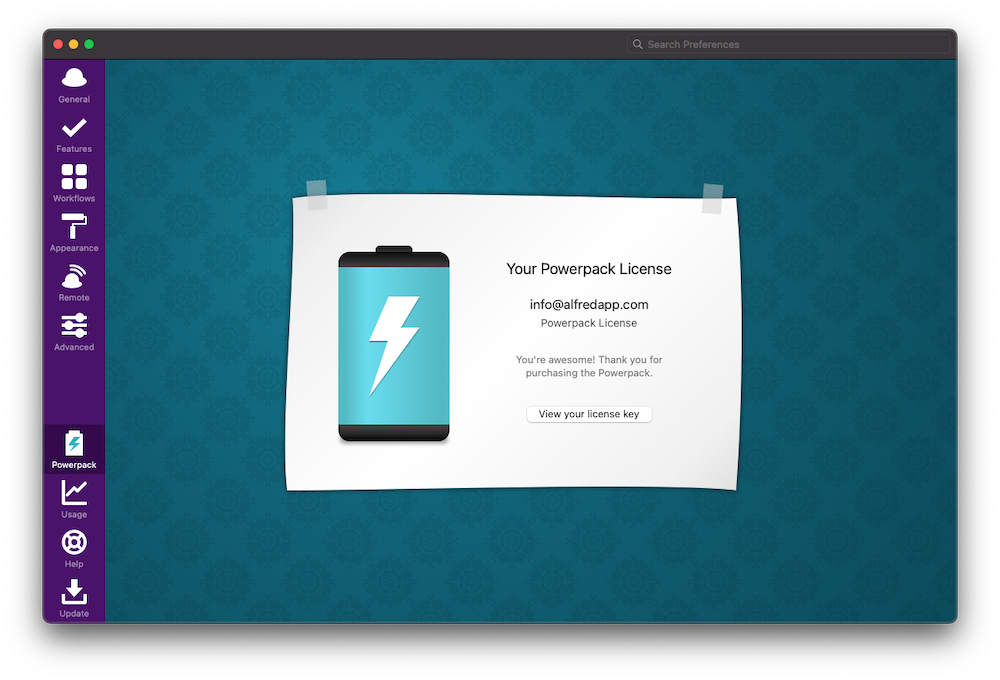alfred-4-powerpack2 Alfred Powerpack 4 – Ứng dụng mạnh mẽ thay thế Spotlight
