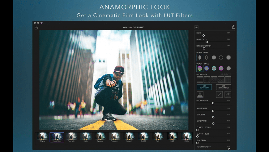 Anamorphic Pro – Công cụ làm mờ hậu cảnh chuyên nghiệp