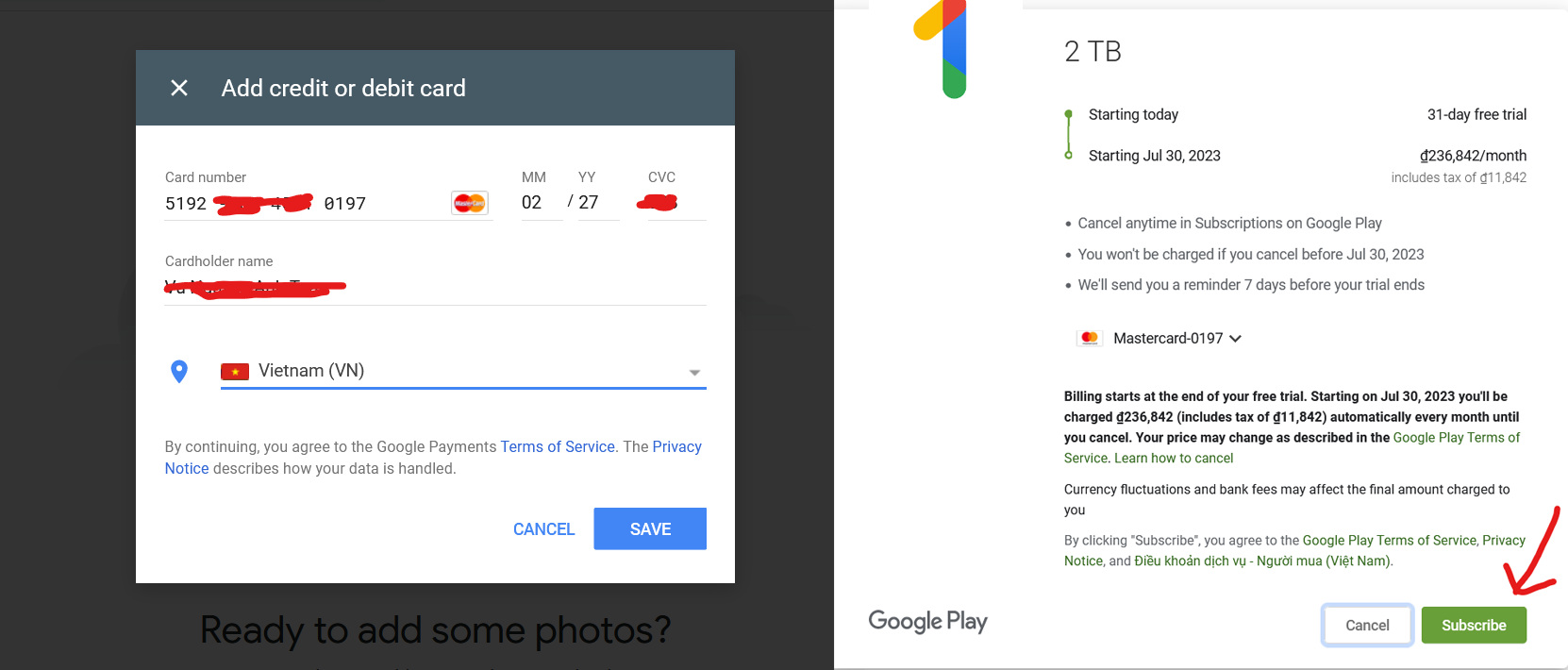 Hướng dẫn nhận 100GB Google One 4 năm miễn phí