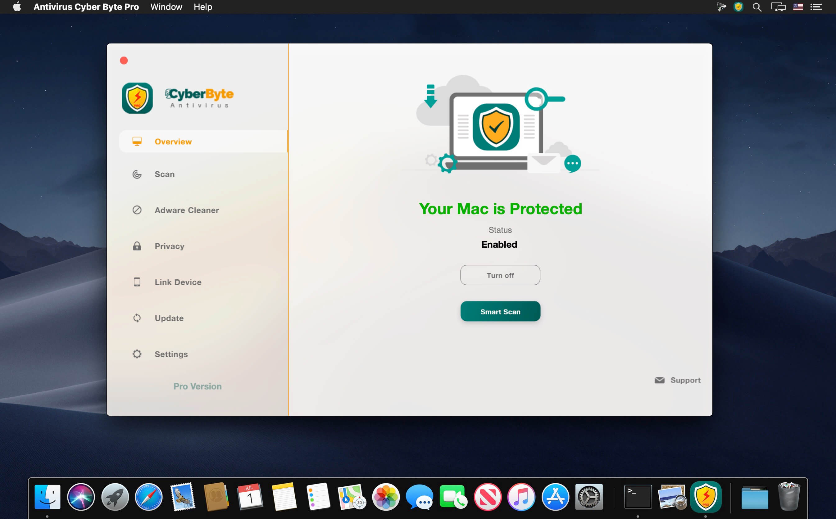 Antivirus Cyber Byte Pro – Phần mềm diệt Virus trên Mac