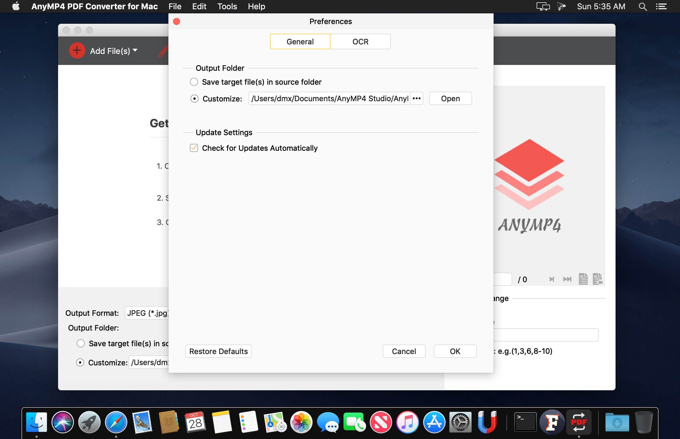 anymp4-pdf-converter-2 AnyMP4 PDF Converter – Công cụ chuyển đổi định dạng PDF gọn nhẹ