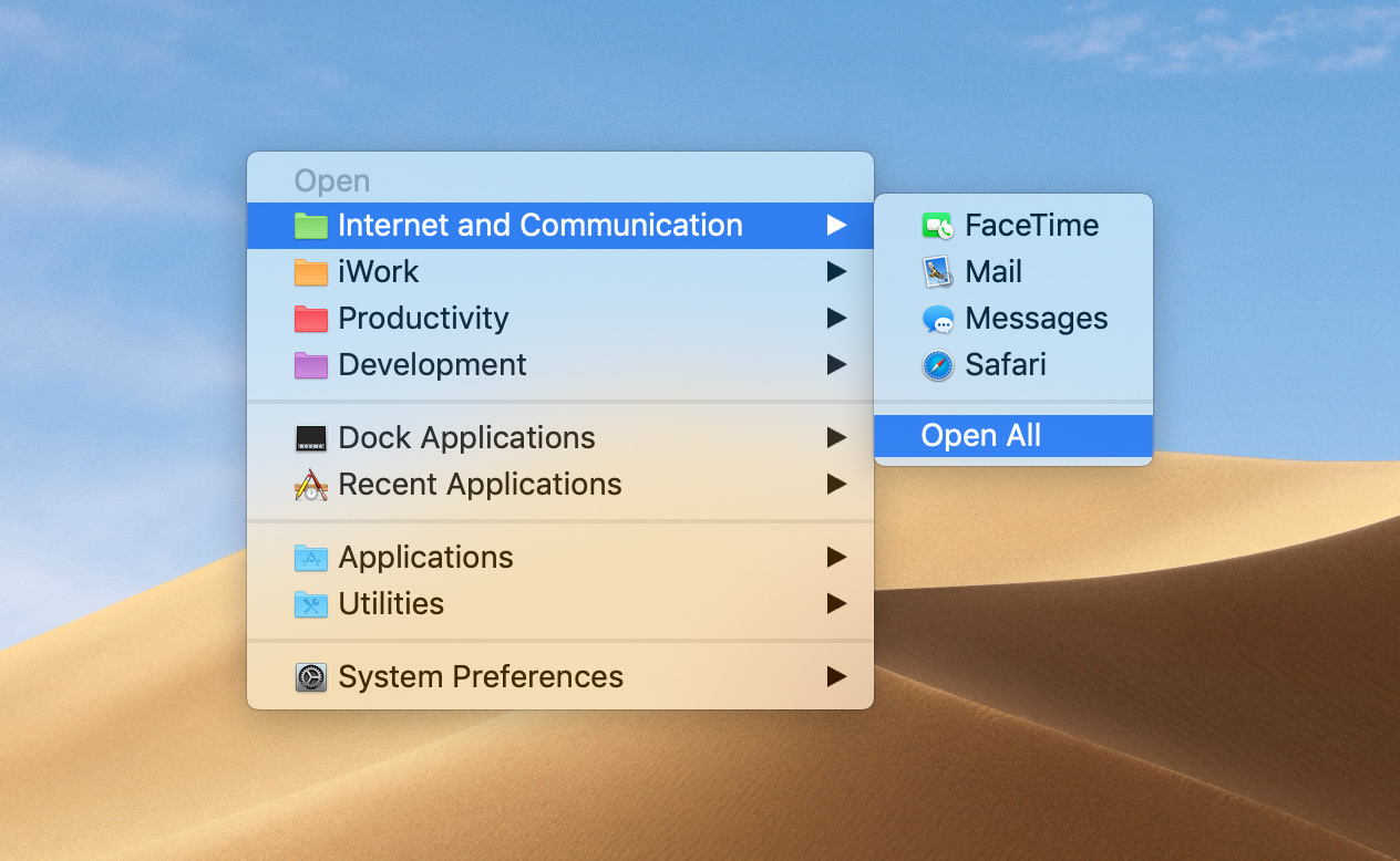 application wizard mac