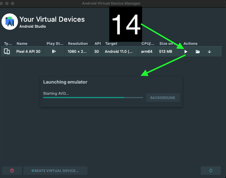 asnative15 Hướng dẫn cài Android Emulator chạy native trên Apple Silicon M1