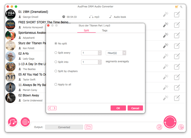 AudFree DRM Audio Converter – Công cụ Convert định dạng DRM hỗ trợ remove DRM