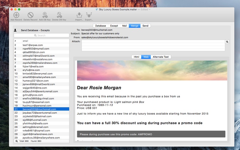 AutoMailer – Phần mềm gửi Email chuyên dụng