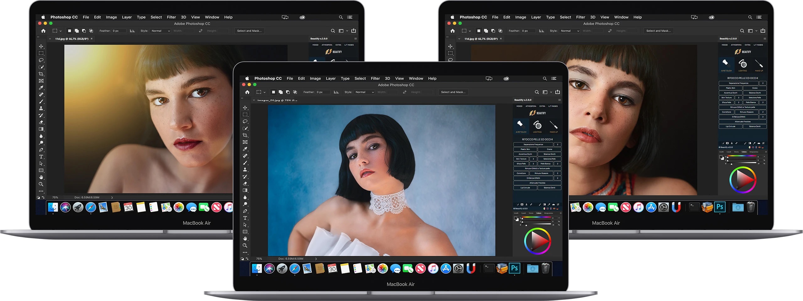 beautify-v2 BeautifyPanel – Công cụ chỉnh ảnh chân dung chuyên nghiệp