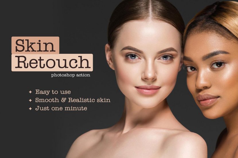 Beauty Skin Retouching – Action chuyên chỉnh da