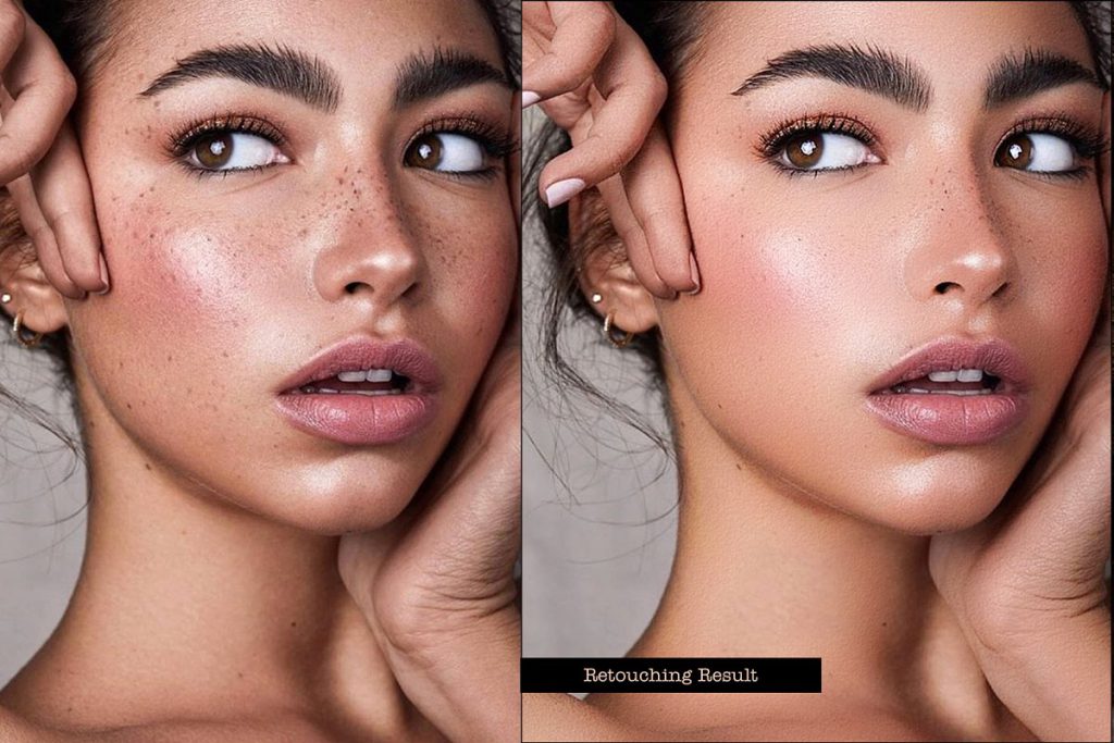 Beauty Skin Retouching – Action chuyên chỉnh da