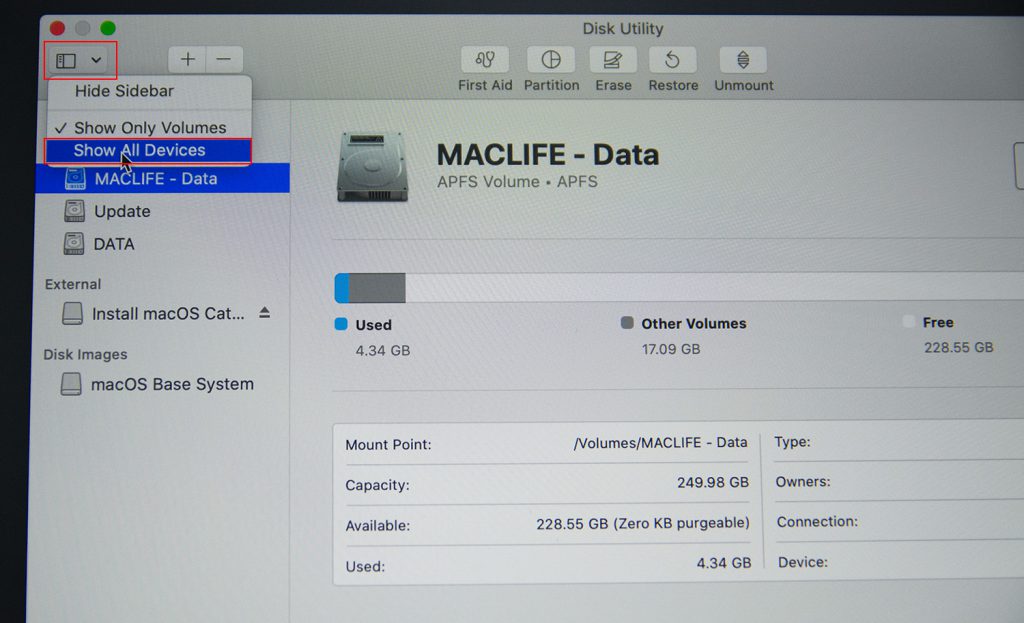 big-sur_catalina_7-1024x623-1 Hướng dẫn Downgrade (hạ cấp) từ macOS Big Sur xuống Catalina hoặc thấp hơn