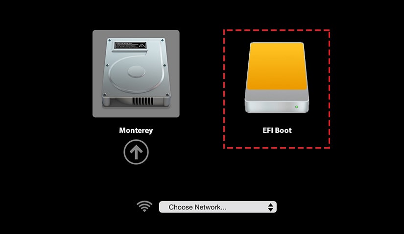 boot-to-windows-11-usb-bootable Cách cài Windows 11 trên Mac Intel không cần Bootcamp