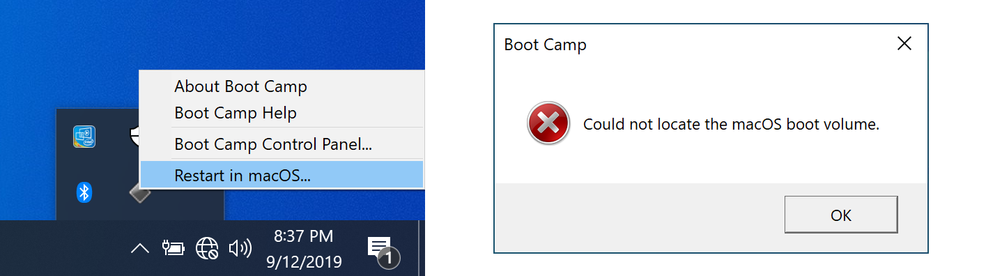 bootcam_restart2 Hướng dẫn cài Windows 10 trên macOS bằng Bootcamp & tạo phân vùng DATA dùng chung