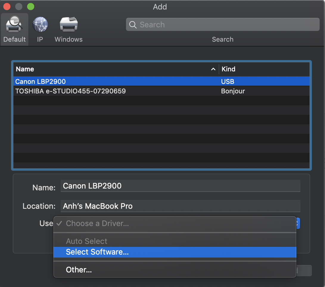 cai-canon-2900-tren-mojave6 Hướng dẫn chi tiết cài Driver Canon 2900 trên Mac mọi phiên bản
