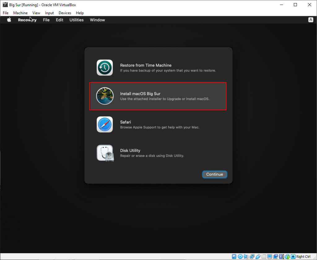 cai-win-tren-mac-virtualbox25-1024x840-1 Hướng dẫn cài macOS Big Sur trên Windows bằng VirtualBox