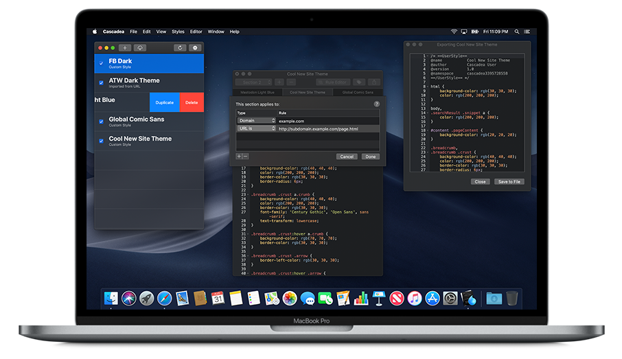Cascadea – Công cụ hỗ trợ chỉnh sửa Website