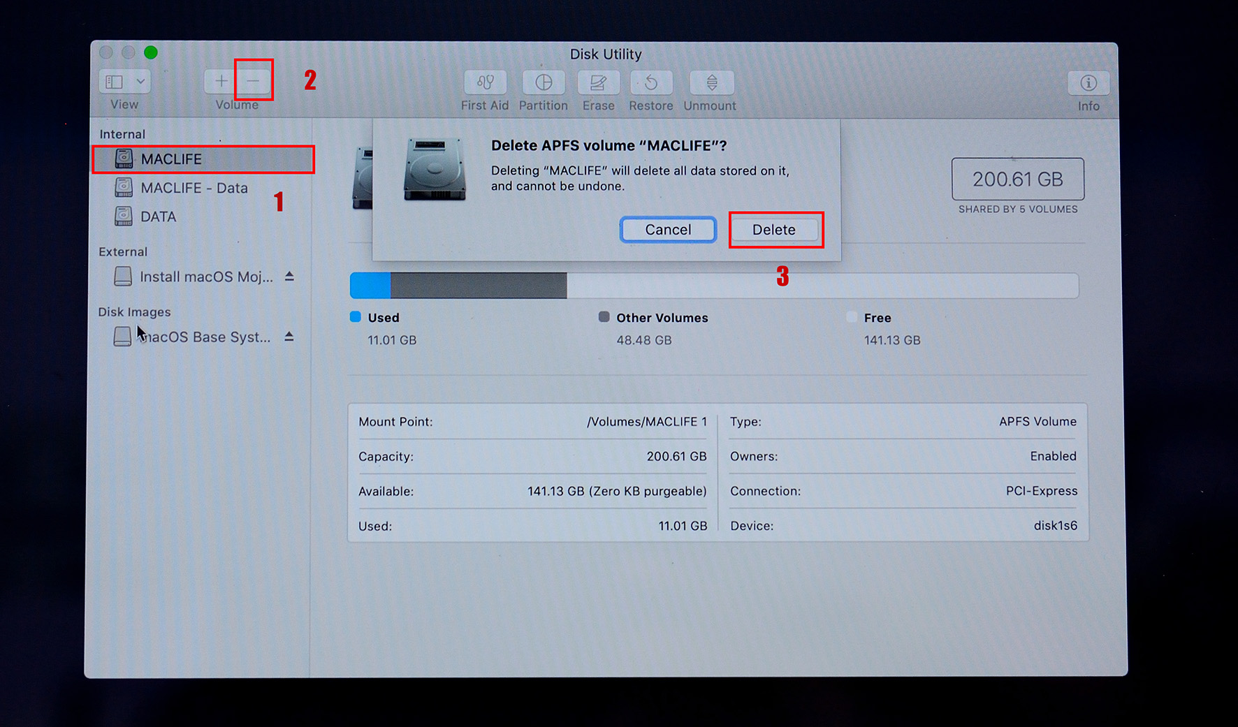 catalina-to-mojave_4 Hướng dẫn hạ cấp từ Catalina 10.15 xuống Mojave 10.14 hoặc các phiên bản macOS thấp hơn