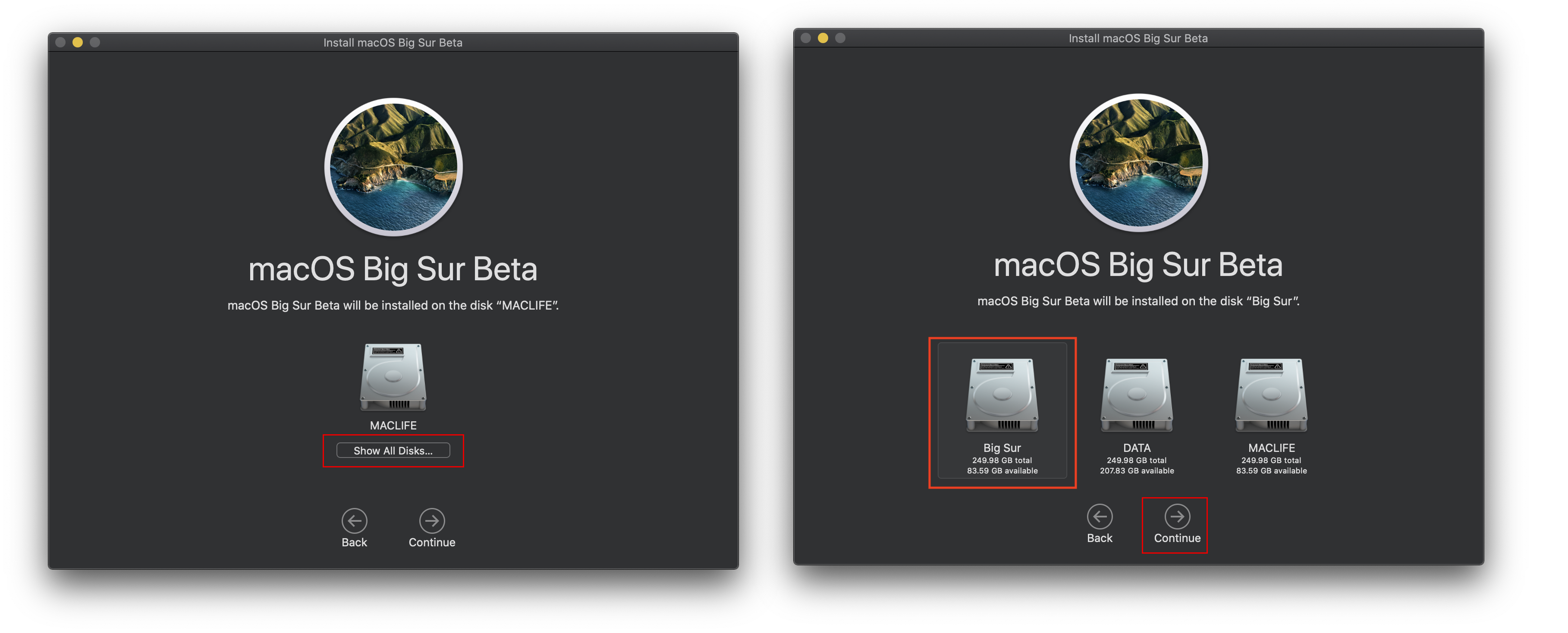 catalina_vs_bigsur6-copy Hướng dẫn cài song song Big Sur 11 và Catalina, Mojave