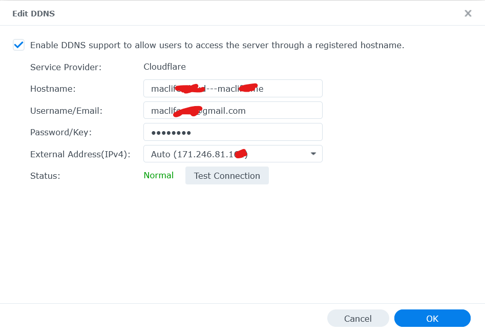 cfs Hướng dẫn tạo tên miền truy cập NAS bằng DDNS của Cloudflare