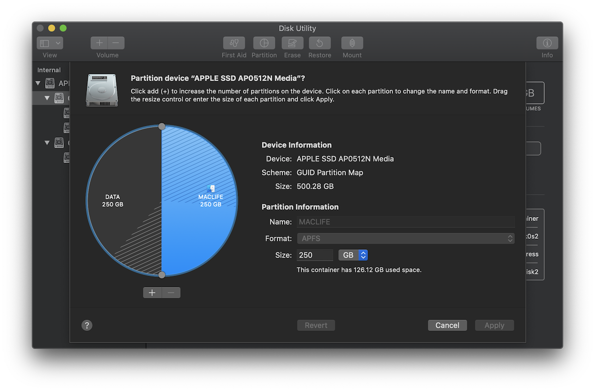 chia-partion-tren-mac Cách chia/gộp ổ cứng trên macOS High Sierra 10.13 trở lên