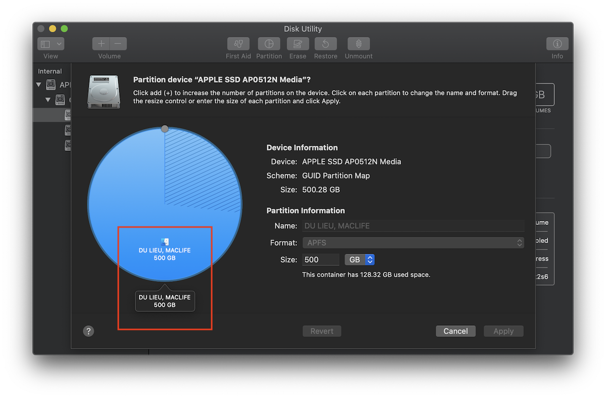 chia-partion-tren-mac6 Cách chia/gộp ổ cứng trên macOS High Sierra 10.13 trở lên