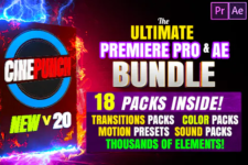 CINEPUNCH MASTER SUITE V20 – Bộ thư viện hỗ trợ dựng phim cực hay