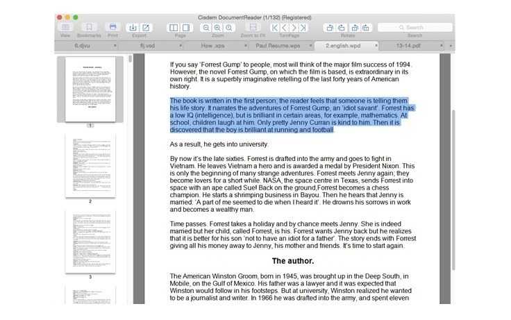 Cisdem Document Reader – Trình đọc tài liệu chuyên nghiệp