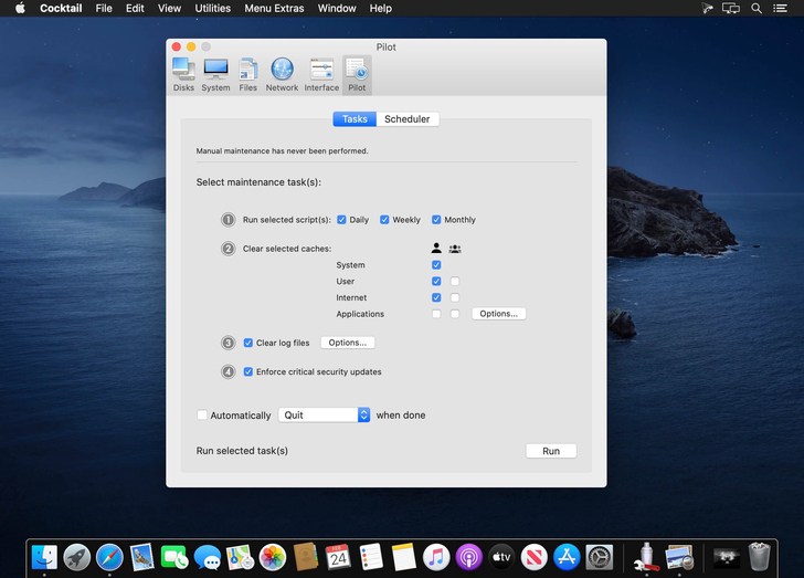 Cocktail Catalina Edition – Tối ưu, tăng tốc macOS Catalina