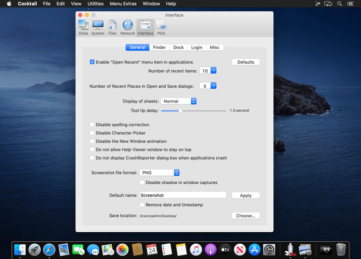 Cocktail Monterey Edition – Trình dọn dẹp, tối ưu, sửa lỗi macOS