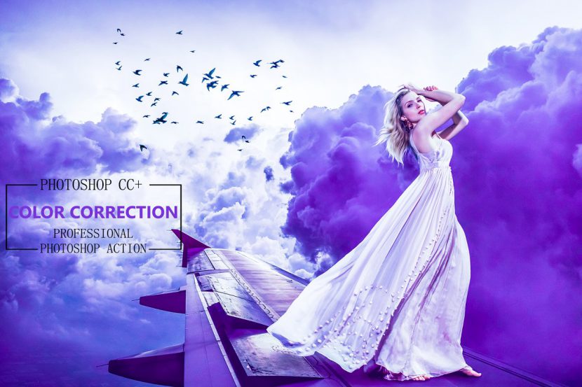Color Correction Photoshop Action – Action chỉnh màu nghệ thuật cho Photoshop