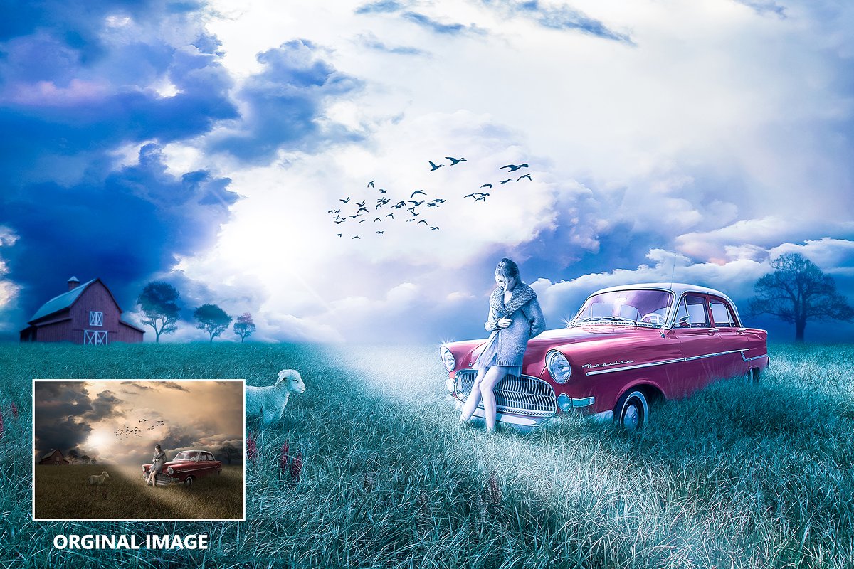 Color Correction Photoshop Action – Action chỉnh màu nghệ thuật cho Photoshop
