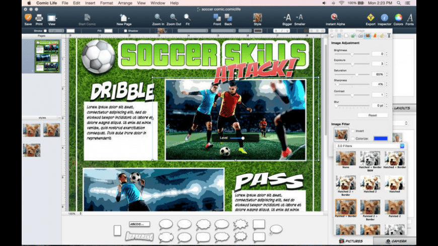 Comic Life – Công cụ tạo truyện tranh dễ dàng