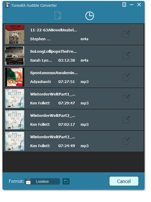 TunesKit Audible Converter – Chuyển đổi định dạng Audio book bản quyền DRM