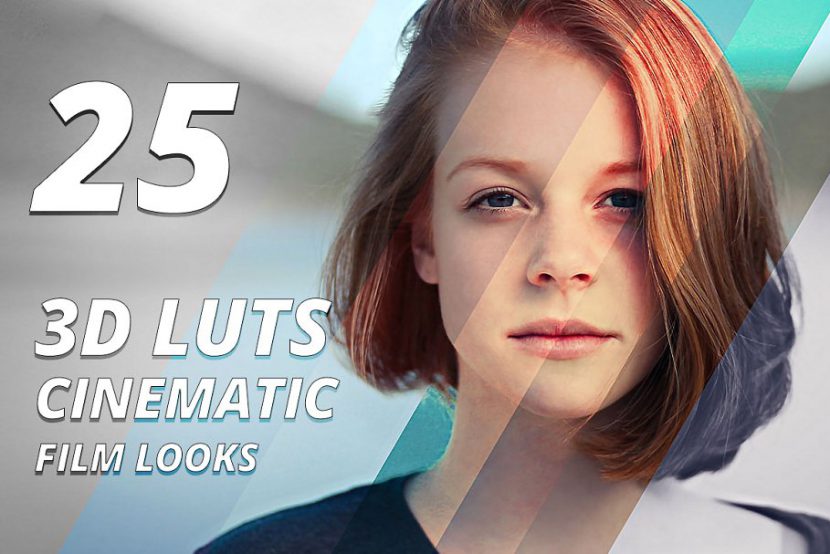 3d Luts – Cinematic Film Looks vol 1 – 25 Luts 3D màu đẹp