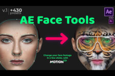 AE Face Tools – Videohive 24958166 – Công cụ biến đổi khuôn mặt dành cho Ae