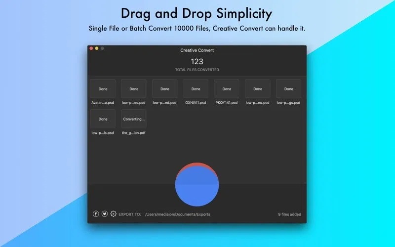 Creative Convert – Công cụ chuyển đổi các định dạng file thiết kế