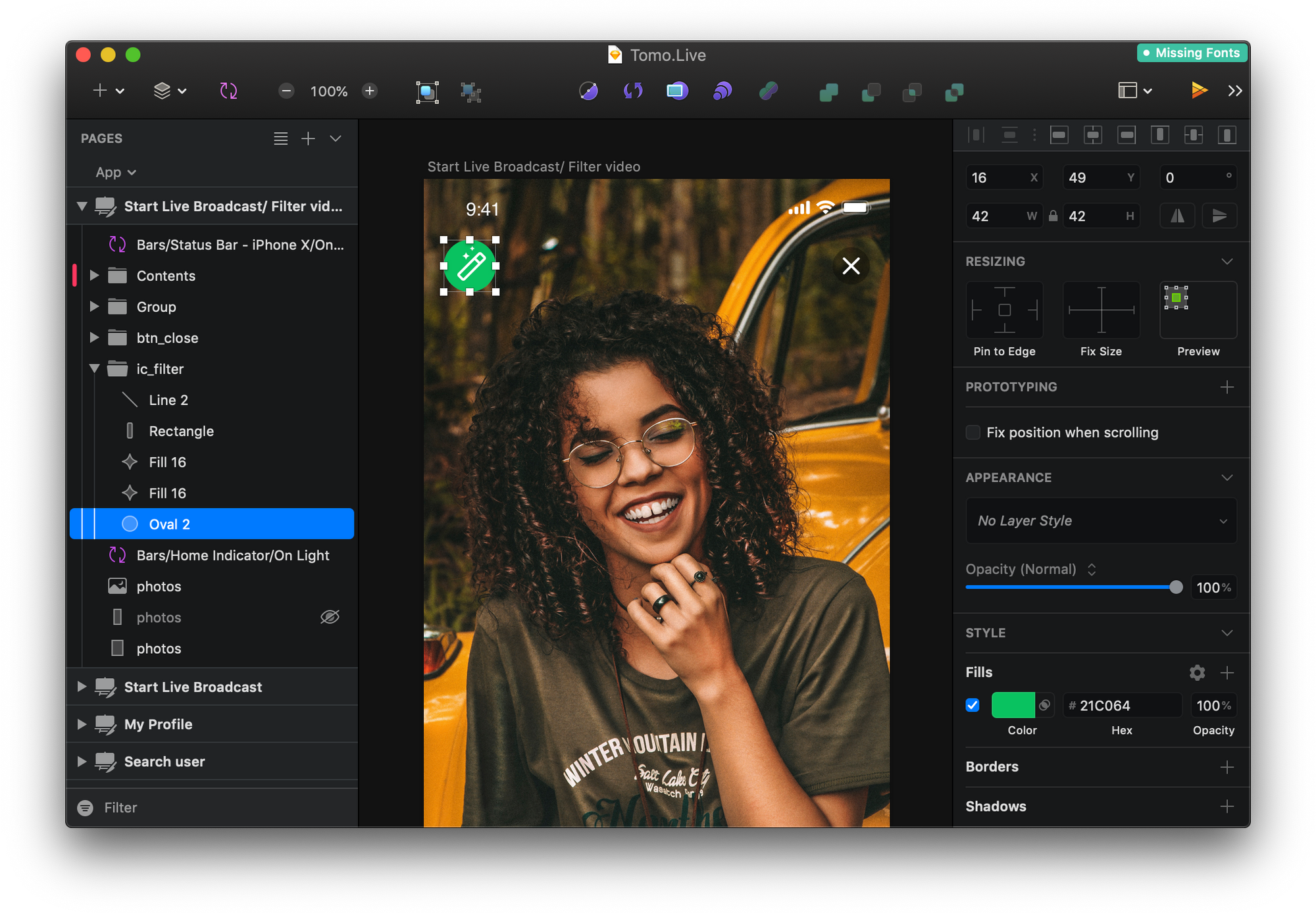 Midnight – Dark Theme cho Sketch