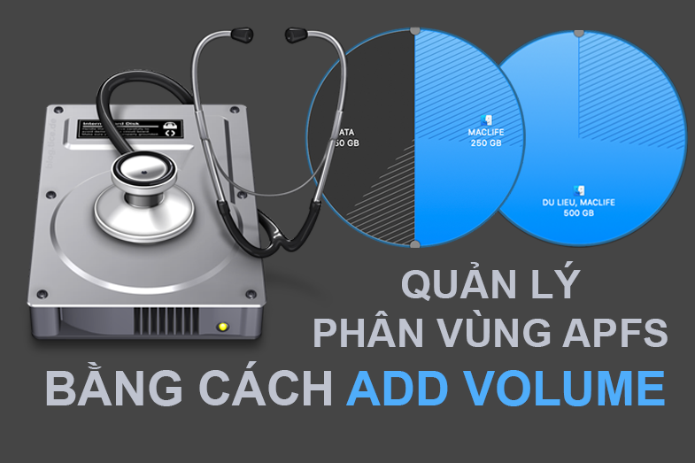 Cách chia/gộp ổ cứng trên macOS High Sierra 10.13 trở lên Cách chia/gộp ổ cứng trên macOS High Sierra 10.13 trở lên