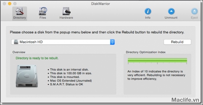 Disk Warrior – Sửa lỗi ổ cứng Mac Disk Warrior – Sửa lỗi ổ cứng Mac