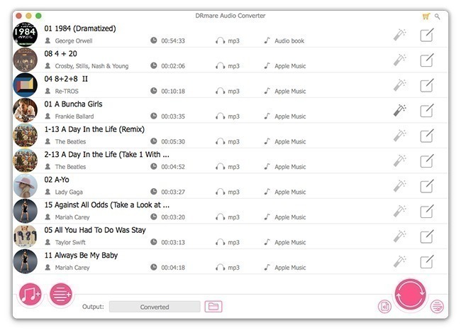 DRmare Audio Converter – Loại bỏ bản quyền âm nhạc (DRM)