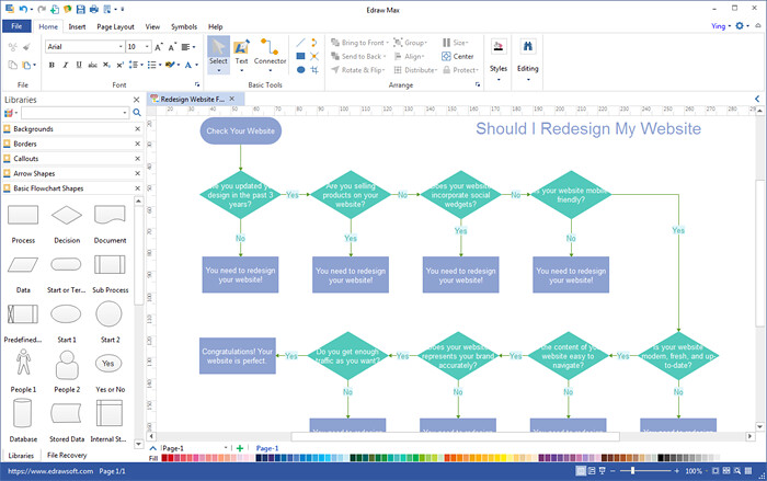 Edraw Max – Công cụ vẽ sơ đồ, biểu đồ chuyên dụng