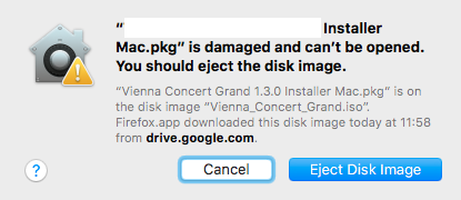 error-message-damaged Q&A – Một số câu hỏi và trả lời dành cho các bạn mới dùng macOS