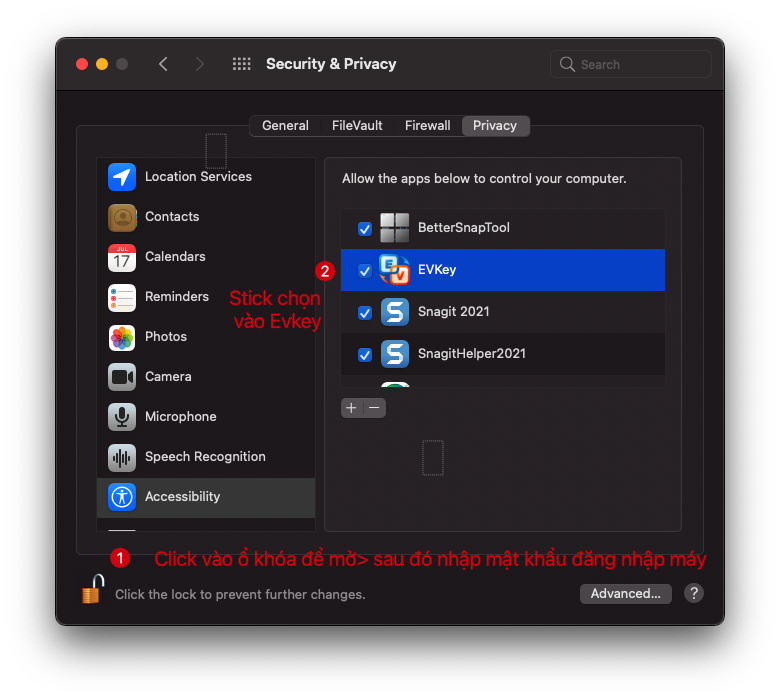 evkeyvn3 Hướng dẫn cài và sử dụng EVKey – Bộ gõ tiếng Việt miễn phí tốt nhất trên Mac