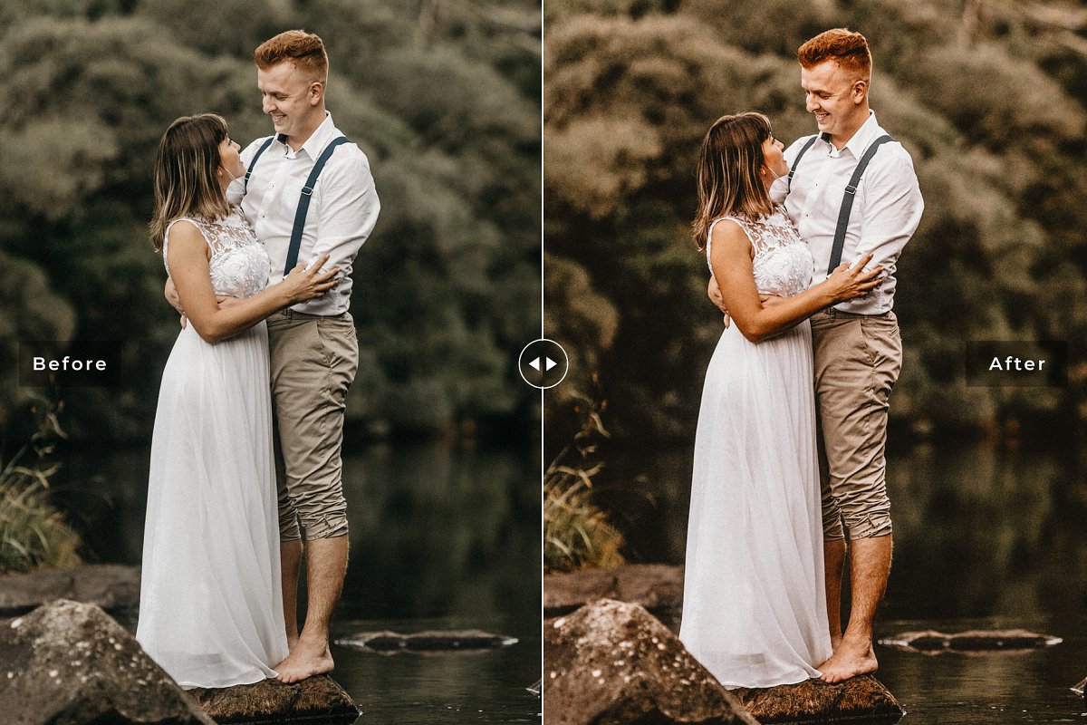 Fall In Love Lightroom Presets Pack – 11 preset lọc màu ảnh đám cưới dành cho Lr