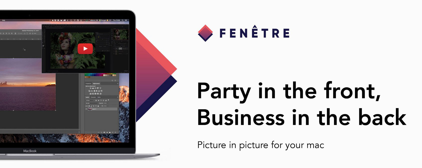 Fenêtre – Chế độ Picture in picture trên Mac