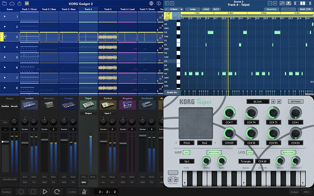 KORG Gadget 2 – Plugin sản xuất âm nhạc