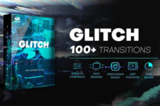Glitch Transitions – hơn 100 hiệu ứng chuyển cảnh cực ngầu