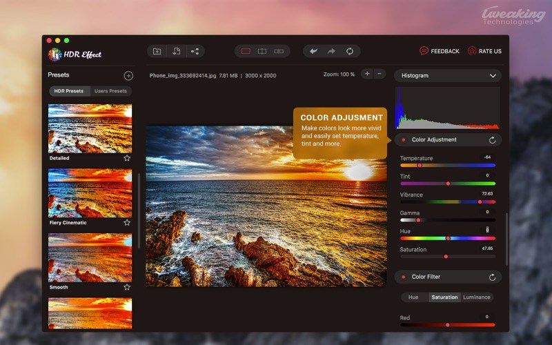 HDR Effect – Phần mềm tạo hiệu ứng HDR dễ dàng