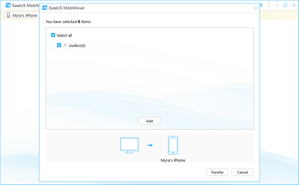 hinh3 5 cách đơn giản để copy nhạc vào iPhone 7/7 Plus / 6S / 6