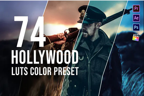 Hollywood LUT Color Grading Pack – Bộ Luts màu phong cách Hollywood