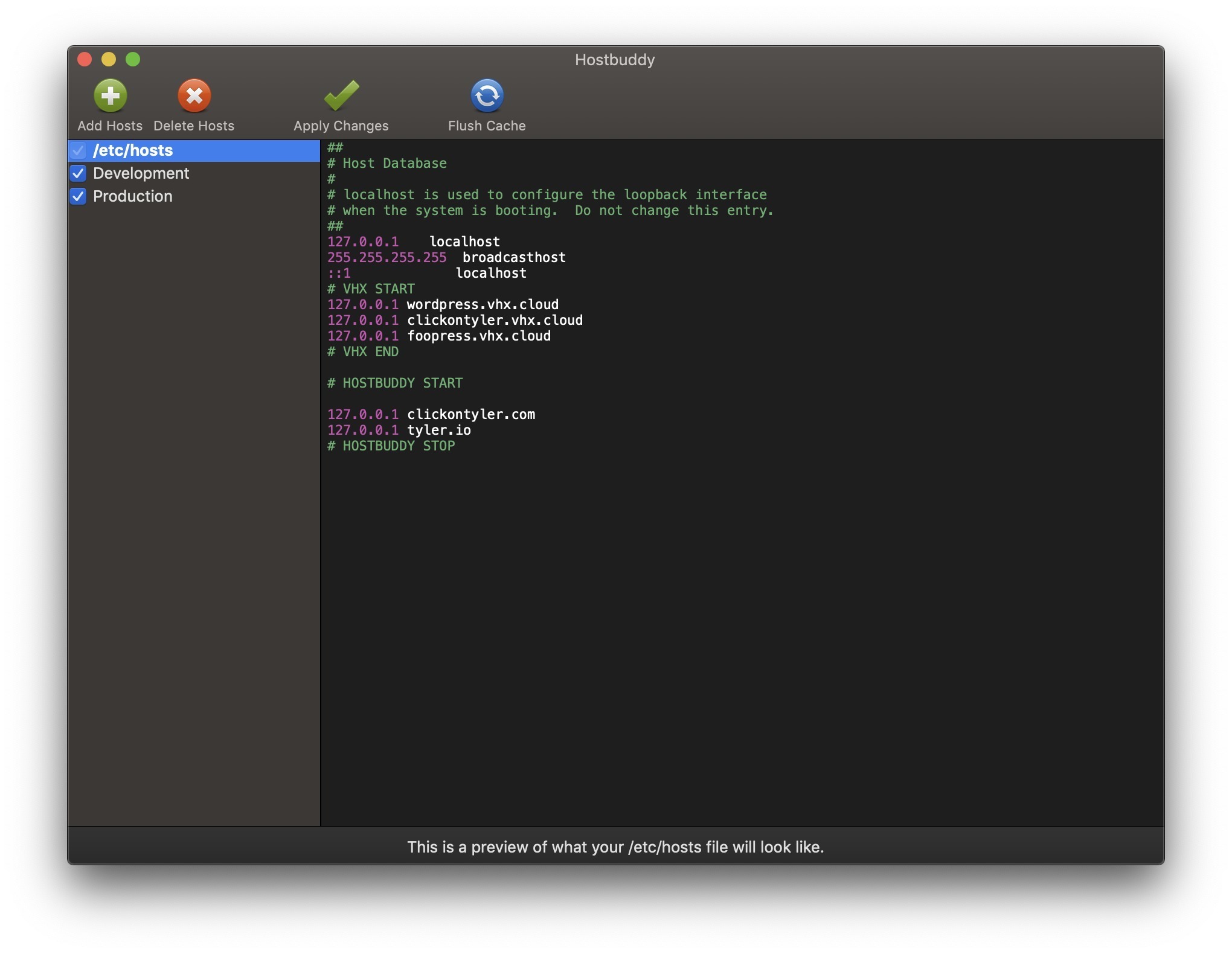hostbuddy-mac Hostbuddy – Công cụ giúp quản lý, chỉnh sửa file Hosts dễ dàng